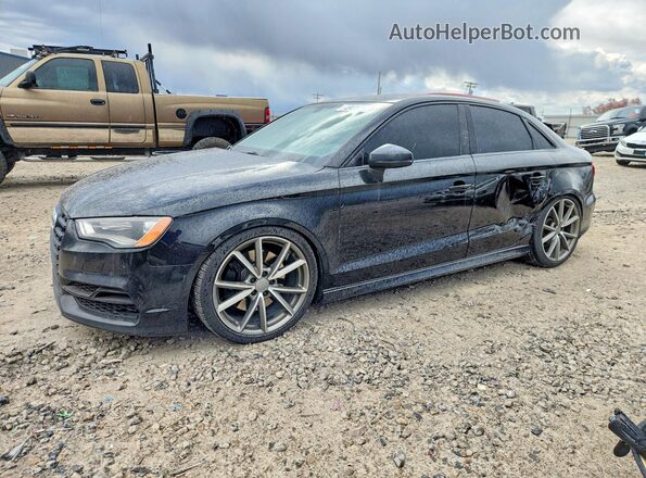 WAUB1GFFXG1103650 2016 AUDI S3 Черный Передняя левая четверть