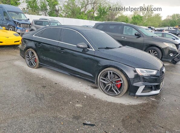 WAUB1GFFXJ1011865 2018 AUDI S3 Black Front right