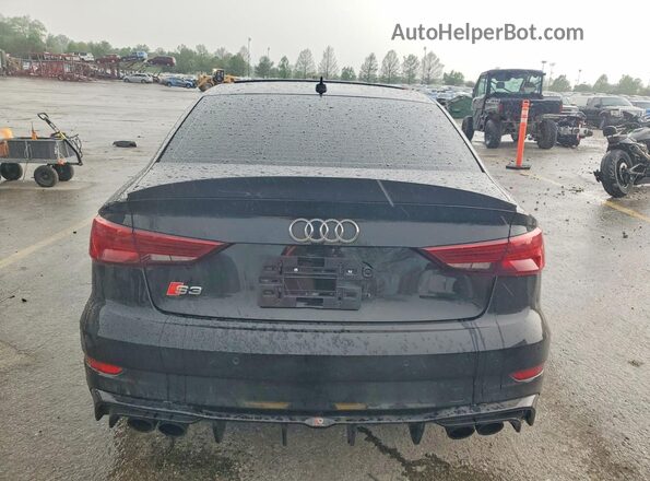 WAUB1GFFXJ1011865 2018 AUDI S3 Black Rear view