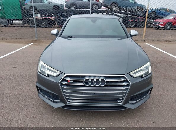 WAUB4AF40JA128602 2018 AUDI S4 Gray Вид щитка приладів