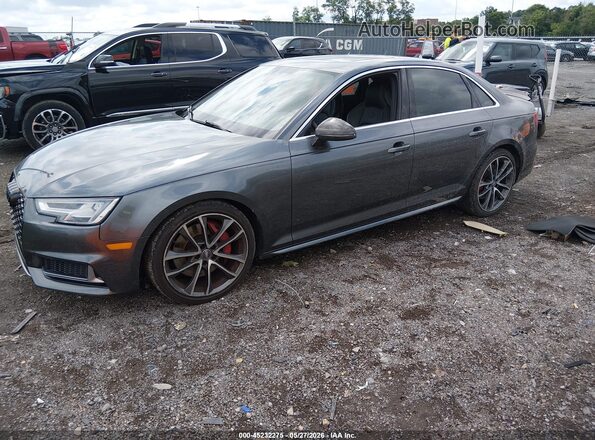 WAUB4AF44JA002534 2018 AUDI S4 Черный Передняя левая четверть