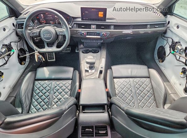 WAUB4AF45JA234639 2018 AUDI S4 Белый Вид панели приборов