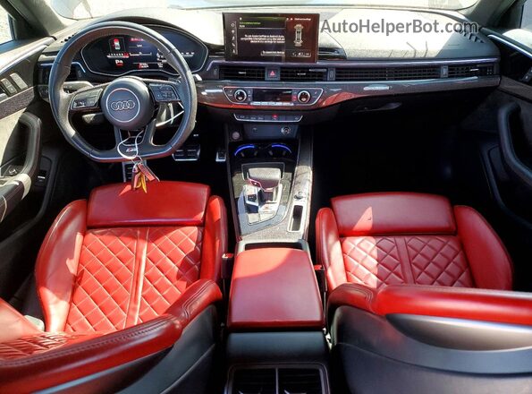 WAUB4AF45LA061448 2020 AUDI S4 Gray Առջևի վահանակի տեսք