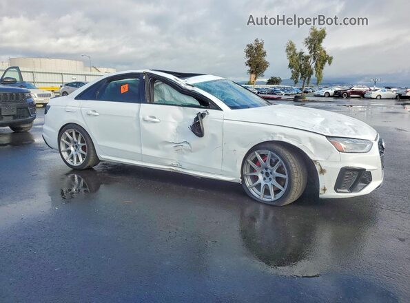 WAUB4AF45MA006953 2021 AUDI S4 White Przód prawy