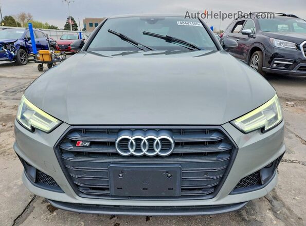 WAUB4AF46KA051901 2019 AUDI S4 Gray Դիմացի տեսք