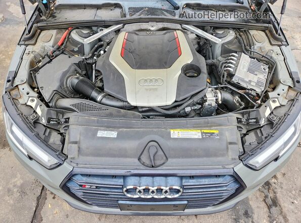WAUB4AF46KA051901 2019 AUDI S4 Gray Սալոնի հետևի տեսք