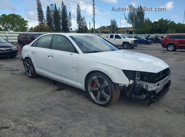 WAUB4AF46KA078595 2019 AUDI S4 White Przód prawy