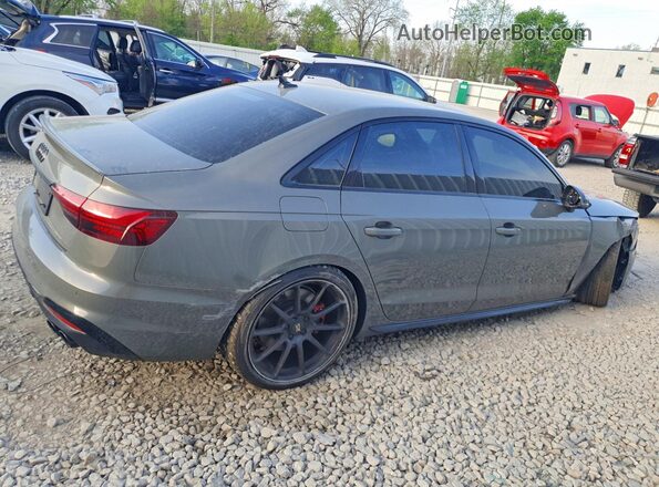 WAUB4AF46PA012250 2023 AUDI S4 Серый Задняя правая четверть