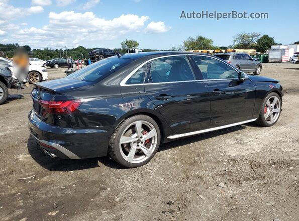 WAUB4AF46PA014161 2023 AUDI S4 Black Задня права чверть
