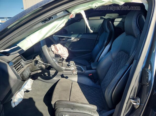 WAUB4AF47MA042031 2021 AUDI S4 Серый Вид салона спереди