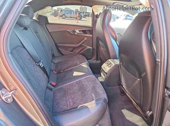 WAUB4AF47MA042031 2021 AUDI S4 Серый Вид задних сидений