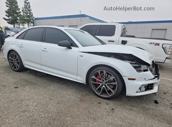 WAUB4AF49JA141381 2018 AUDI S4 White Przód prawy