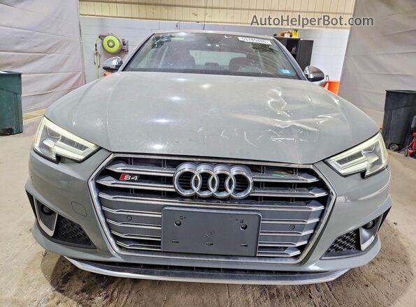 WAUB4AF49KA003731 2019 AUDI S4 Gray Widok z przodu