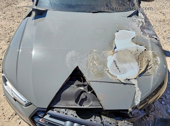WAUB4AF4XKA013653 2019 AUDI S4 Gray Widok wnętrza z tyłu