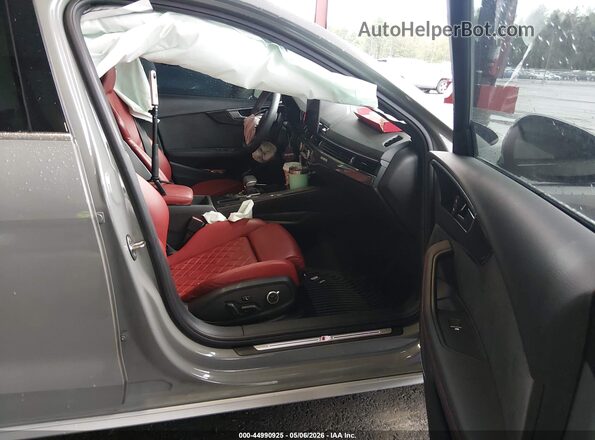 WAUB4AF4XNA019991 2022 AUDI S4 Серый Вид салона спереди