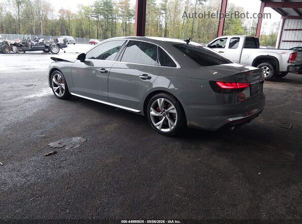 WAUB4AF4XNA019991 2022 AUDI S4 Серый Задняя левая четверть