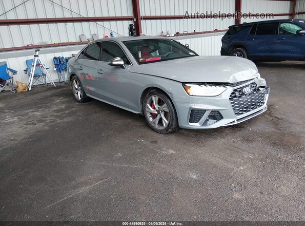 WAUB4AF4XNA019991 2022 AUDI S4 Серый Передняя правая четверть