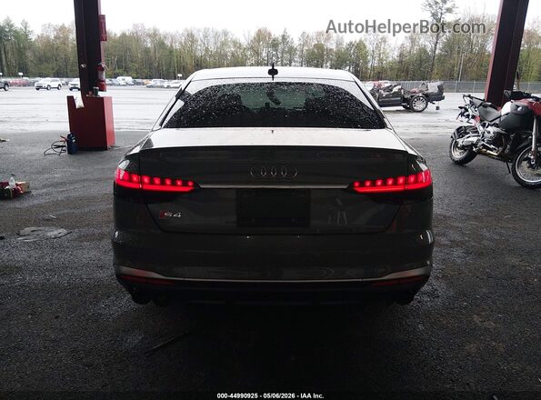 WAUB4AF4XNA019991 2022 AUDI S4 Серый 