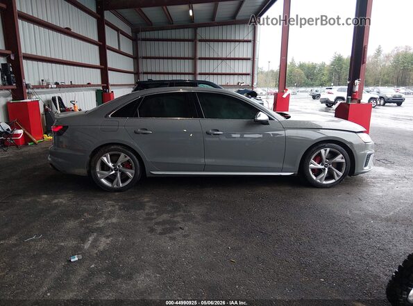 WAUB4AF4XNA019991 2022 AUDI S4 Серый Вид задней части салона