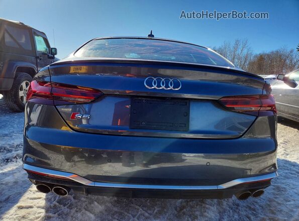 WAUB4CF58LA013642 2020 AUDI S5 Gray Հետևի տեսք