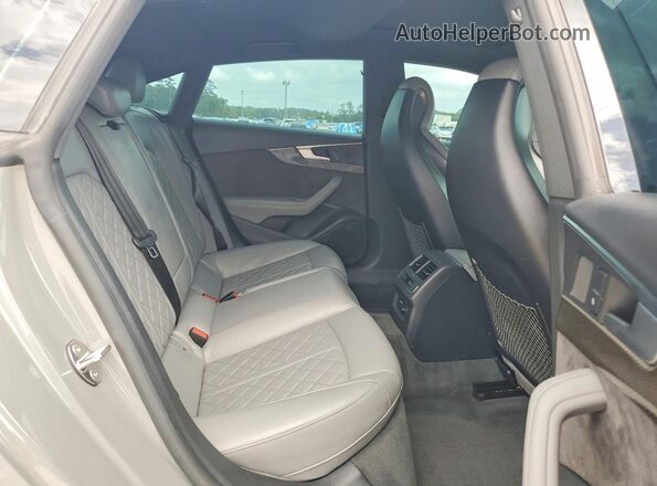 WAUB4CF59KA081155 2019 AUDI S5 Gray Вид задніх сидінь