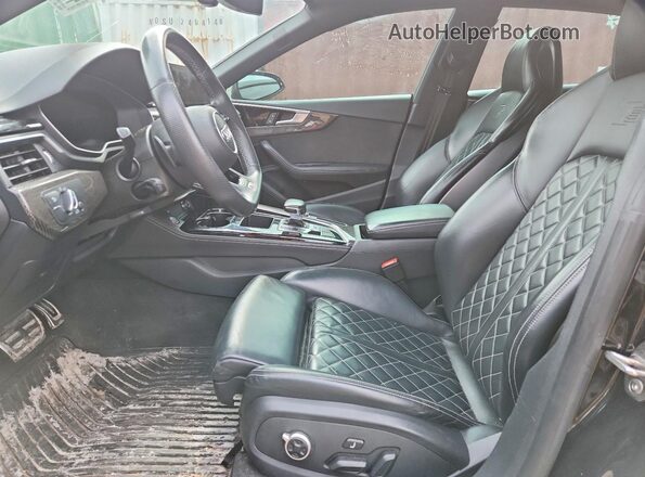 WAUB4CF59MA043881 2021 AUDI S5 Черный Вид салона спереди