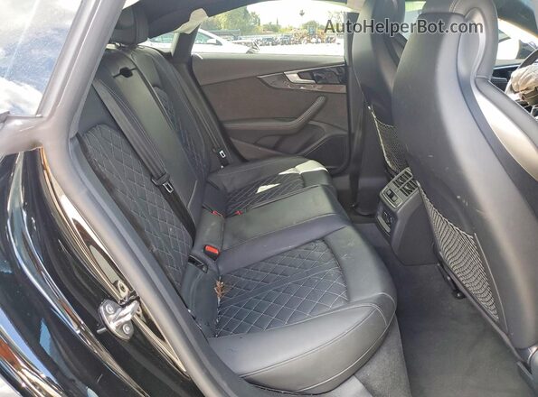 WAUB4CF59NA011255 2022 AUDI S5 Черный Вид задних сидений