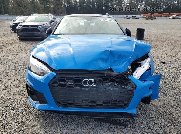 WAUB4DF50MA004621 2021 AUDI S5 Синий Вид спереди
