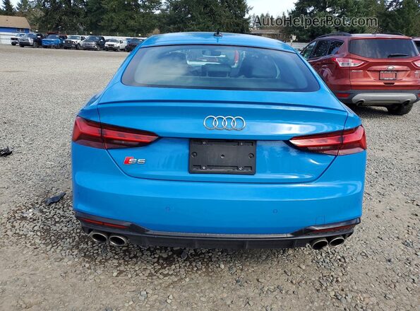 WAUB4DF50MA004621 2021 AUDI S5 Синий Вид сзади