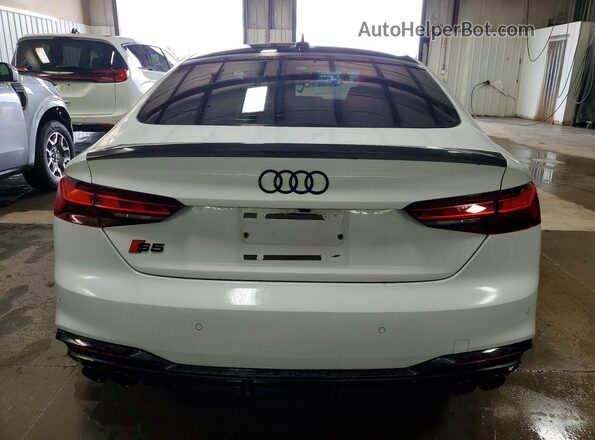 WAUB4DF55PA060476 2023 AUDI S5 White Vista trasera