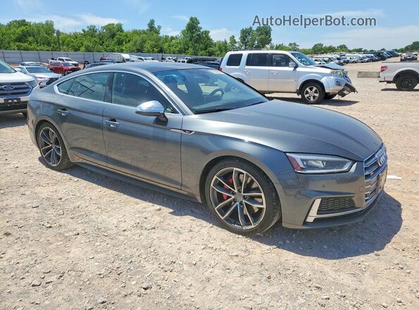 WAUB4DF58JA084486 2018 AUDI S5 Gray Front right