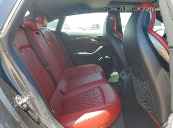 WAUB4DF58JA084486 2018 AUDI S5 Gray Rear seats view