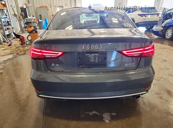 WAUB8GFF1H1074066 2017 AUDI A3 Серый Вид сзади