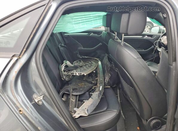 WAUB8GFF2G1022198 2016 AUDI A3 Серый Вид задних сидений