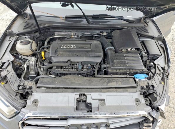 WAUB8GFF2G1022198 2016 AUDI A3 Серый Вид задней части салона