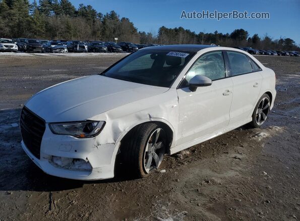 WAUB8GFF2G1108059 2016 AUDI A3 White წინა მარცხენა ხედი სამი მეოთხედიდან