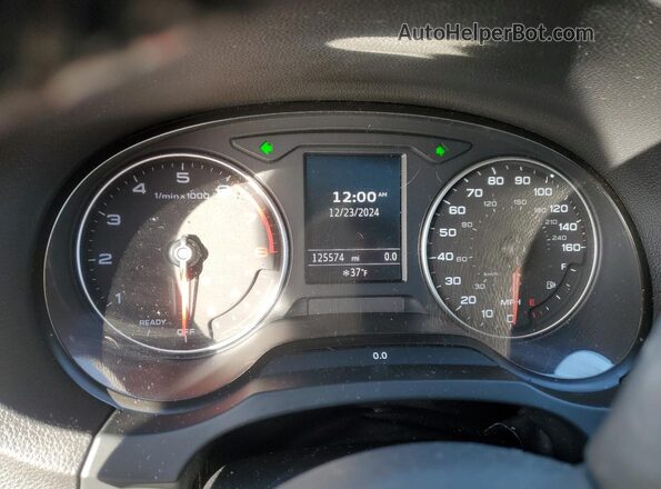 WAUB8GFF2G1108059 2016 AUDI A3 White ხელსაწყოთა პანელის ხედი