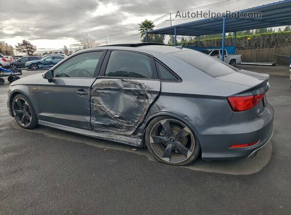 WAUB8GFF3G1055422 2016 AUDI A3 Gray Հետևի ձախ