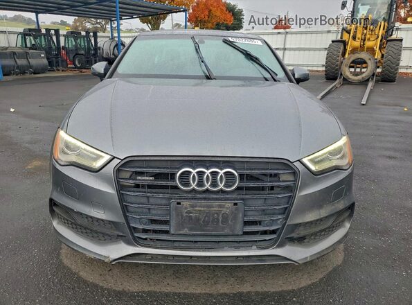 WAUB8GFF3G1055422 2016 AUDI A3 Gray Դիմացի տեսք