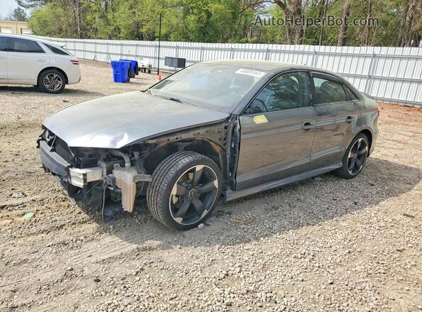 WAUB8GFF3G1111116 2016 AUDI A3 Gray Передня ліва чверть