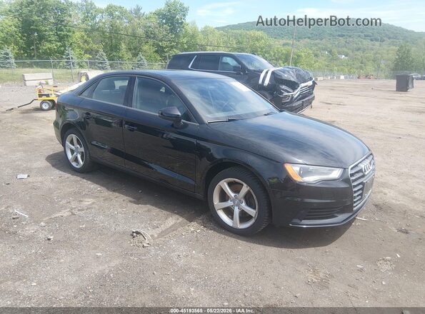 WAUB8GFF6G1045807 2016 AUDI A3 Черный Передняя правая четверть