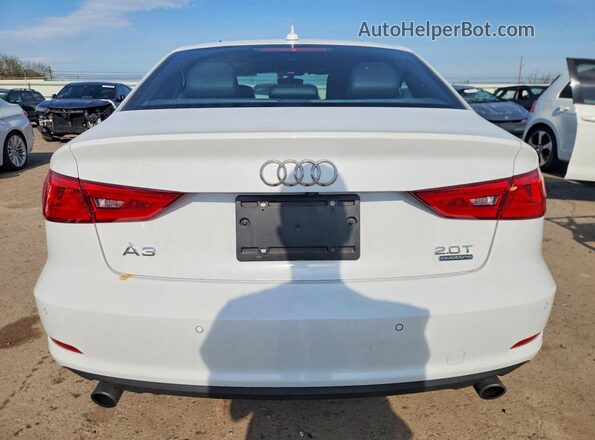 WAUB8GFF6G1048979 2016 AUDI A3 White Vista trasera