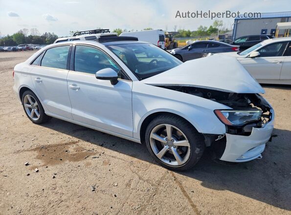 WAUB8GFF6G1048979 2016 AUDI A3 White Delantero derecho