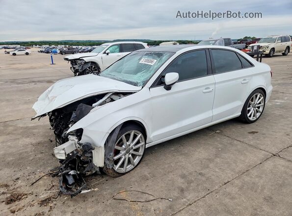 WAUB8GFFXG1073884 2016 AUDI A3 White Передня ліва чверть