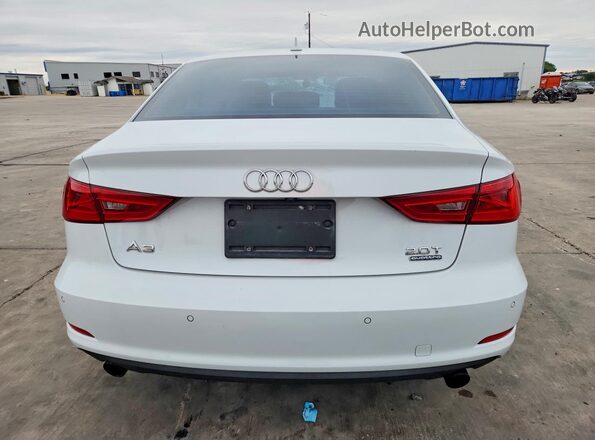 WAUB8GFFXG1073884 2016 AUDI A3 White Вид ззаду
