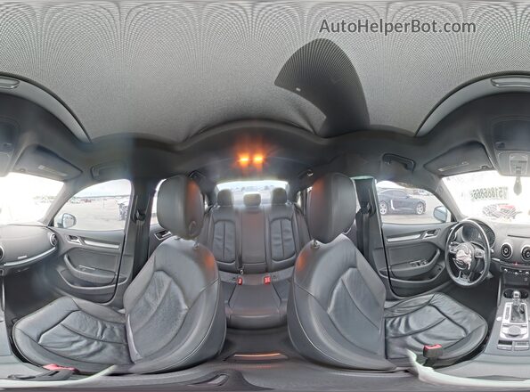 WAUB8GFFXG1073884 2016 AUDI A3 White Вид наклейки з VIN-кодом