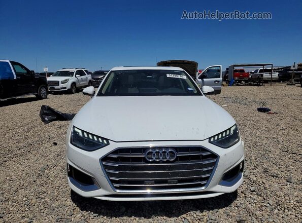 WAUBBAF42MA035817 2021 AUDI A4 White Widok z przodu