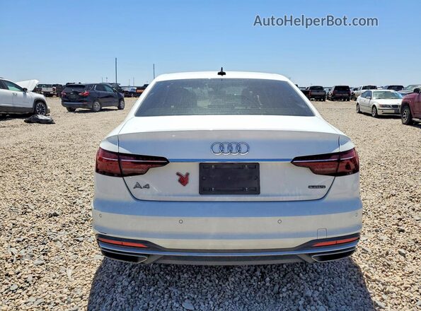 WAUBBAF42MA035817 2021 AUDI A4 White Widok z tyłu