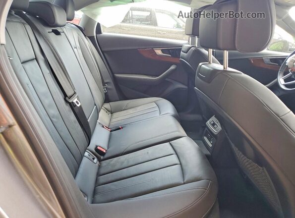 WAUBBAF48NN011225 2022 AUDI A4 Gray Вид задніх сидінь