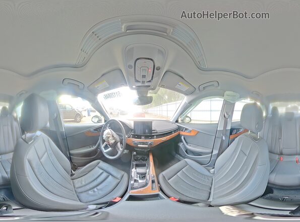 WAUBBAF48NN011225 2022 AUDI A4 Gray Вид наклейки з VIN-кодом